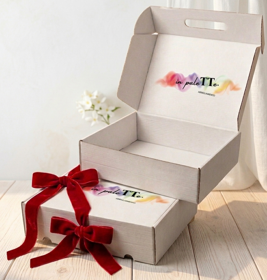 BOX REGALO in paleTTe. abbigliamento