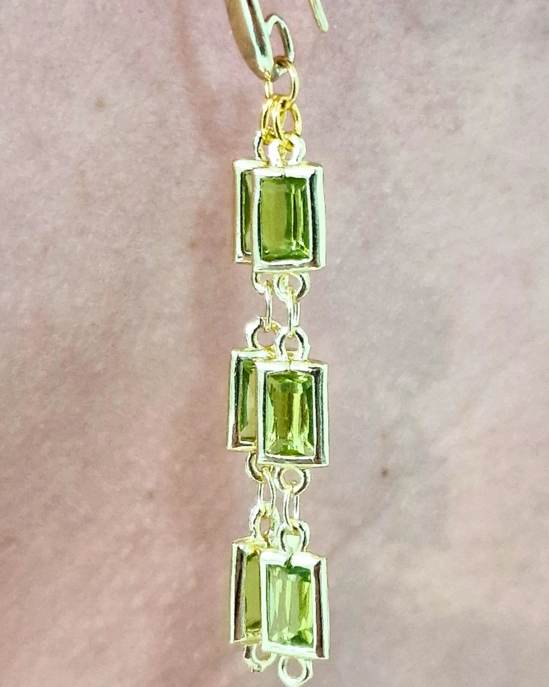 ORECCHINI VERDE INCANTO in paleTTe. abbigliamento