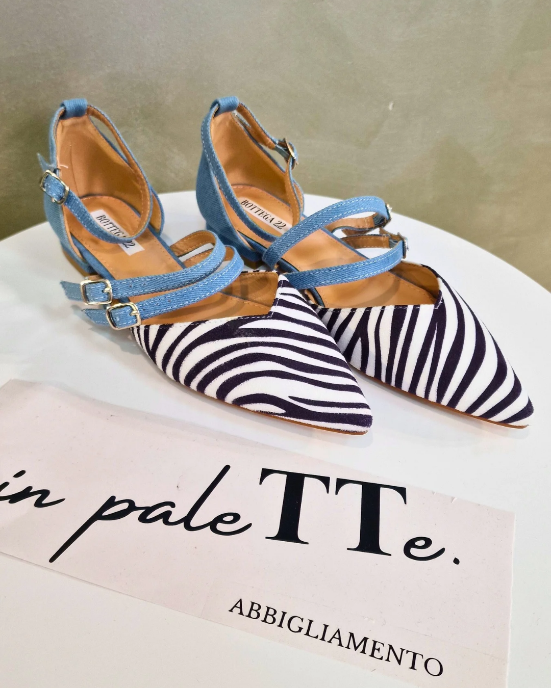 BALLERINE FASHION denim e ANIMALIER in paleTTe. abbigliamento