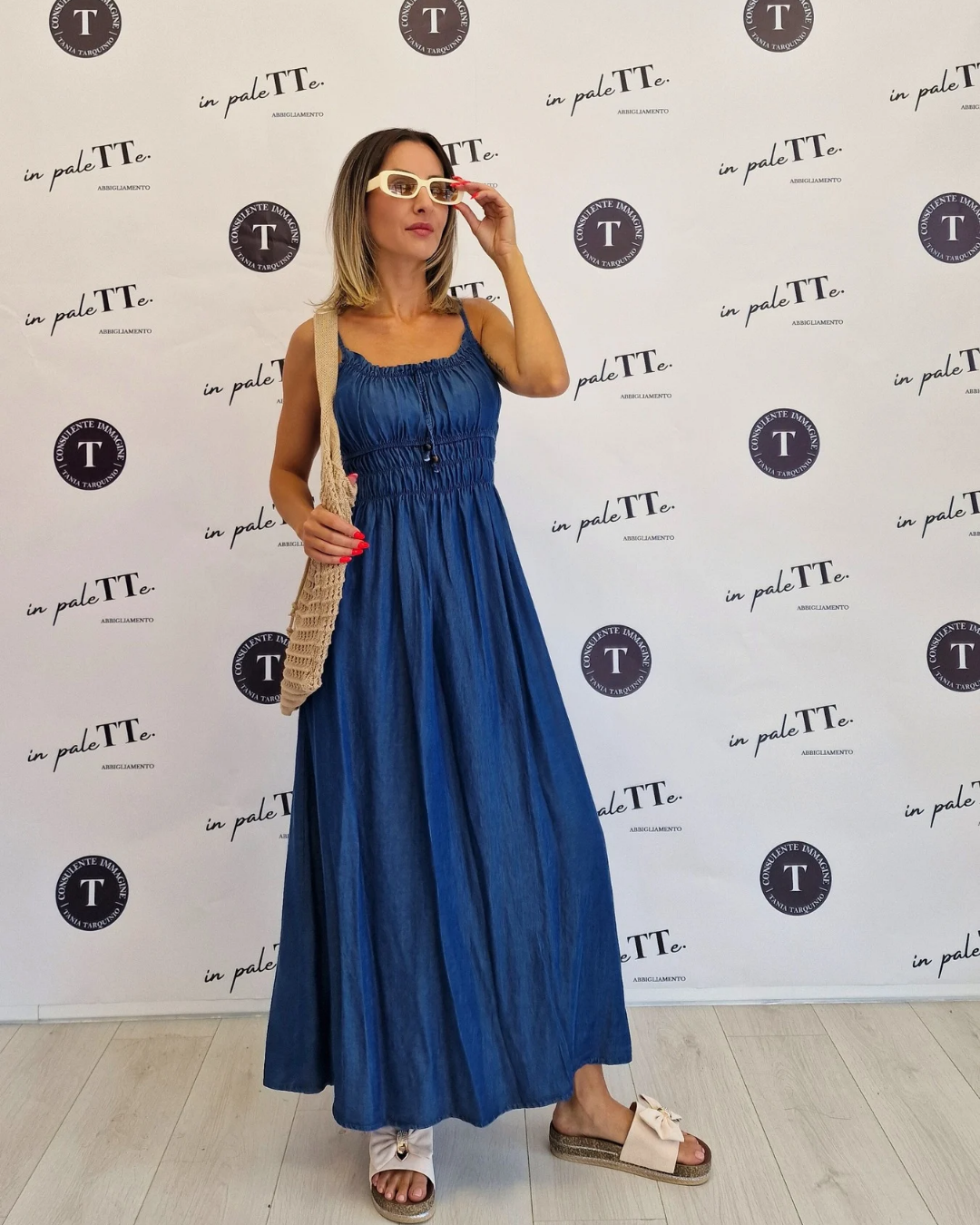 VESTITO LUNGO IN DENIM