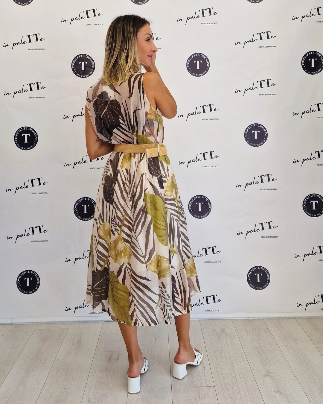 VESTITO MIDI A FANTASIA - vari colori