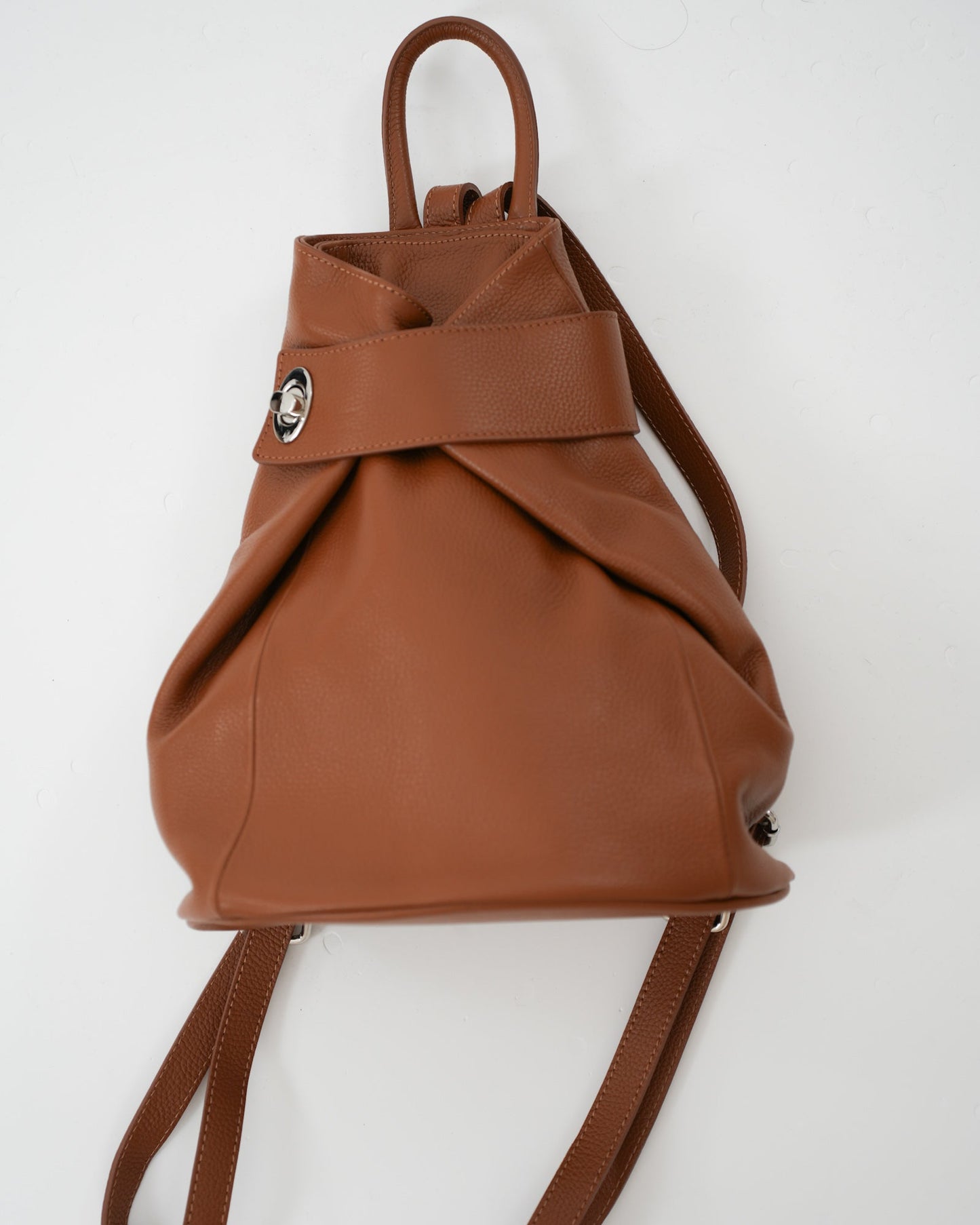 ZAINO "Brigitte" VERA PELLE in paleTTe. abbigliamento