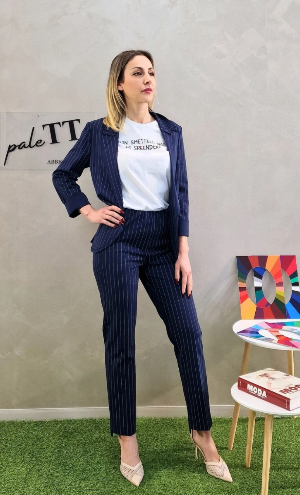 SET COMPLETO BLAZER E PANTALONE vari colori