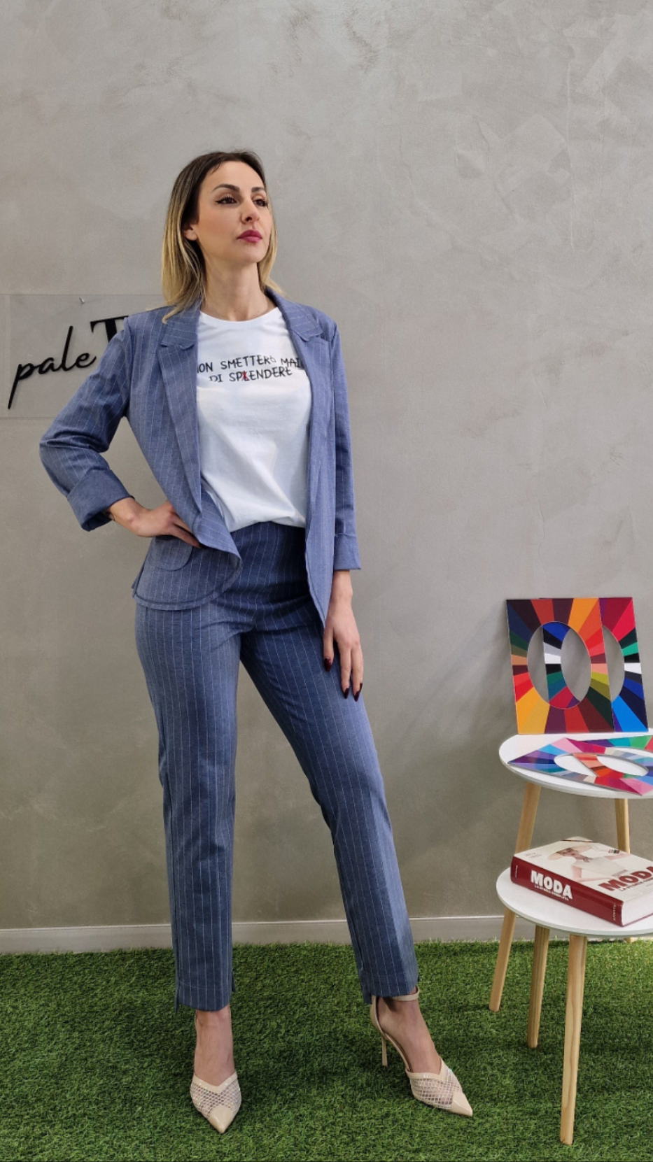 SET COMPLETO BLAZER E PANTALONE vari colori