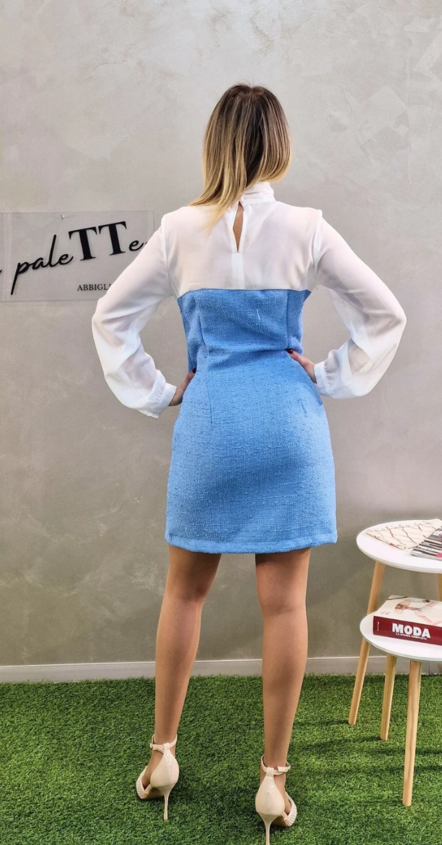 ABITO CORTO IN TWEED
