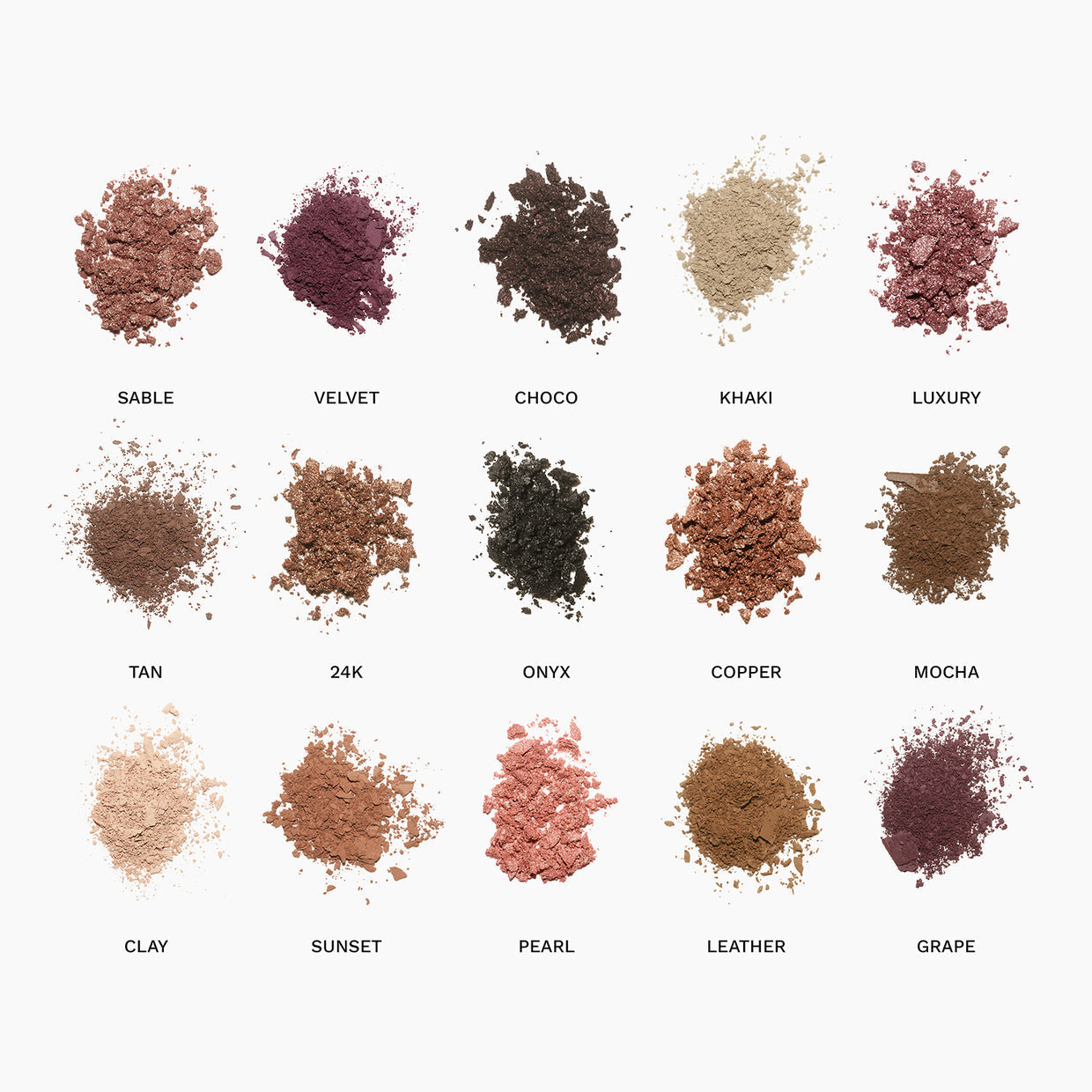 OBSESSED PALETTE | 15 Ombretti Metal HD e Ultra Matte - 15.6 G in paleTTe. abbigliamento