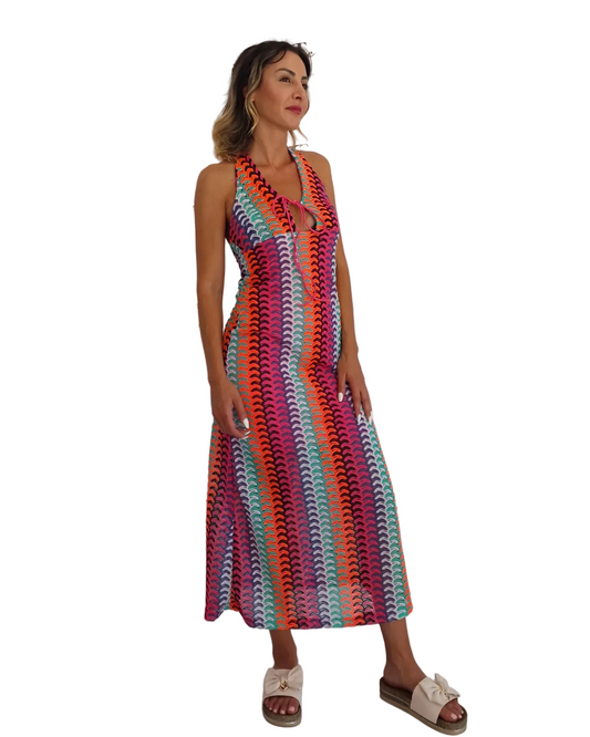ABITO MULTICOLOR in paleTTe. abbigliamento