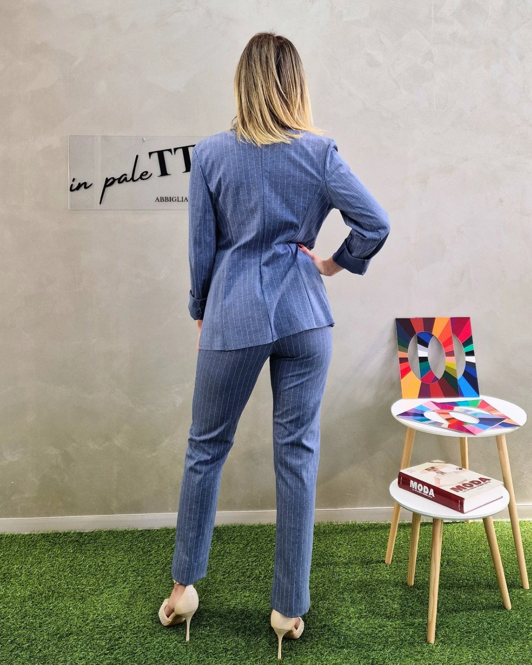SET COMPLETO BLAZER E PANTALONE vari colori