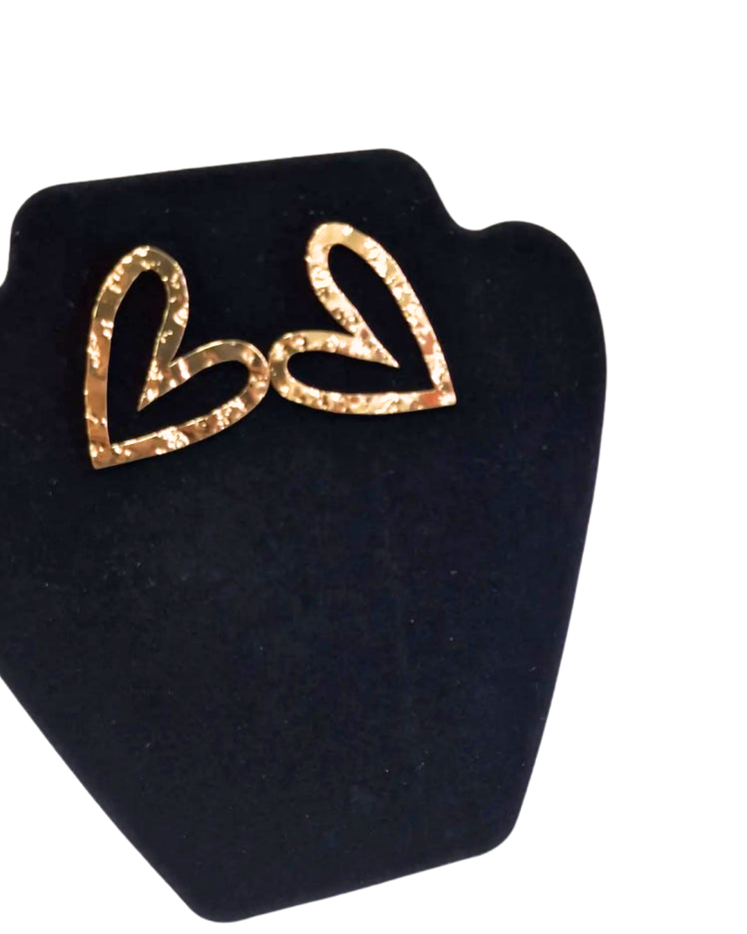 ORECCHINI A FORMA DI CUORE GOLD/SILVER in paleTTe. abbigliamento