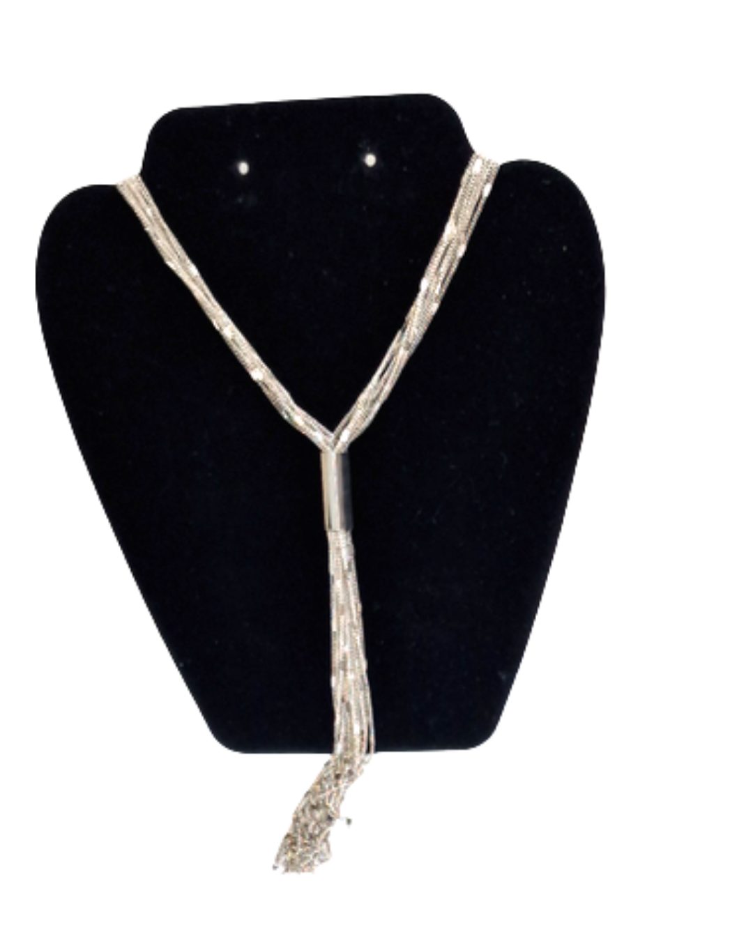 COLLANA LUNGA "SELENE" in paleTTe. abbigliamento