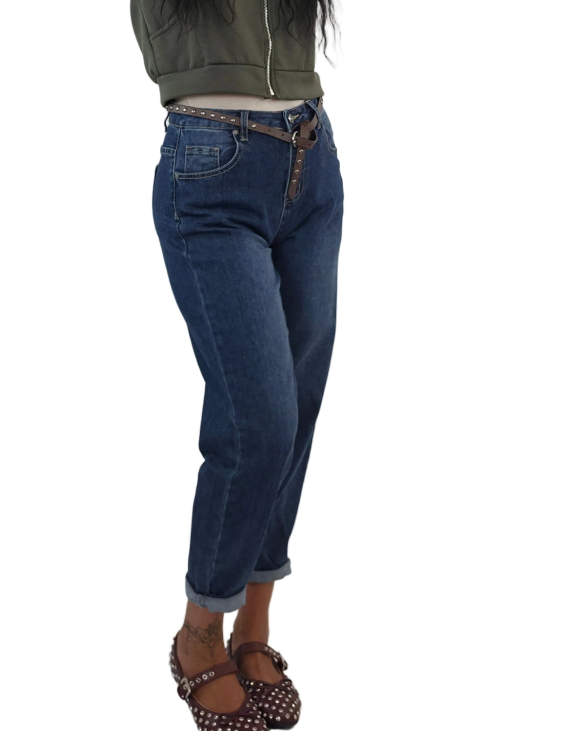 Jeans baggy in paleTTe. abbigliamento