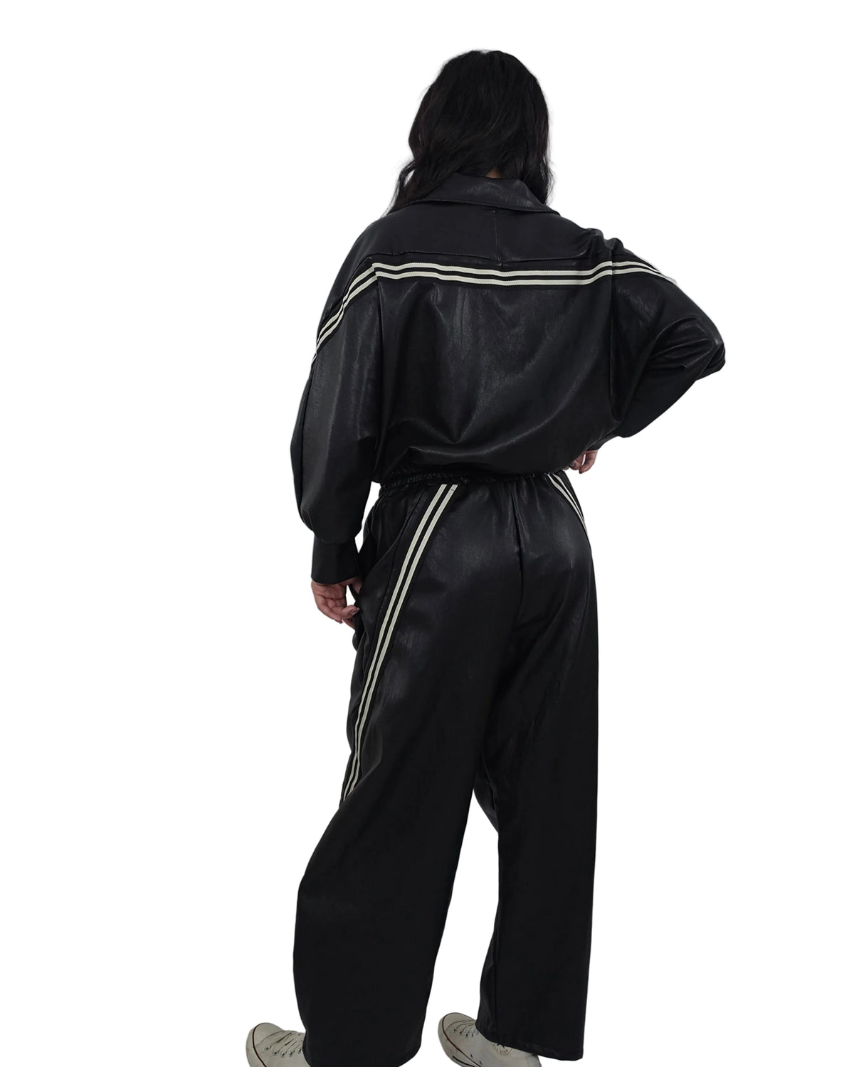 Giacca ecopelle in paleTTe. abbigliamento