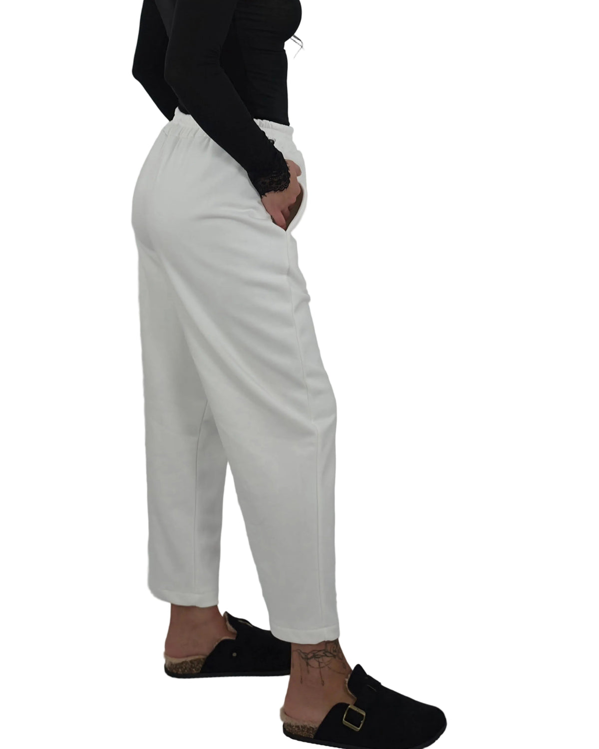 Tuta bianca in paleTTe. abbigliamento