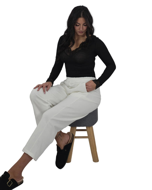 Tuta bianca in paleTTe. abbigliamento