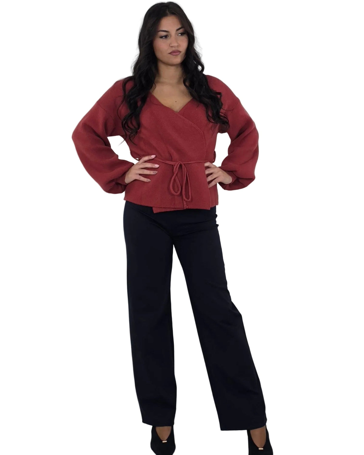 Pamtalone blu in paleTTe. abbigliamento