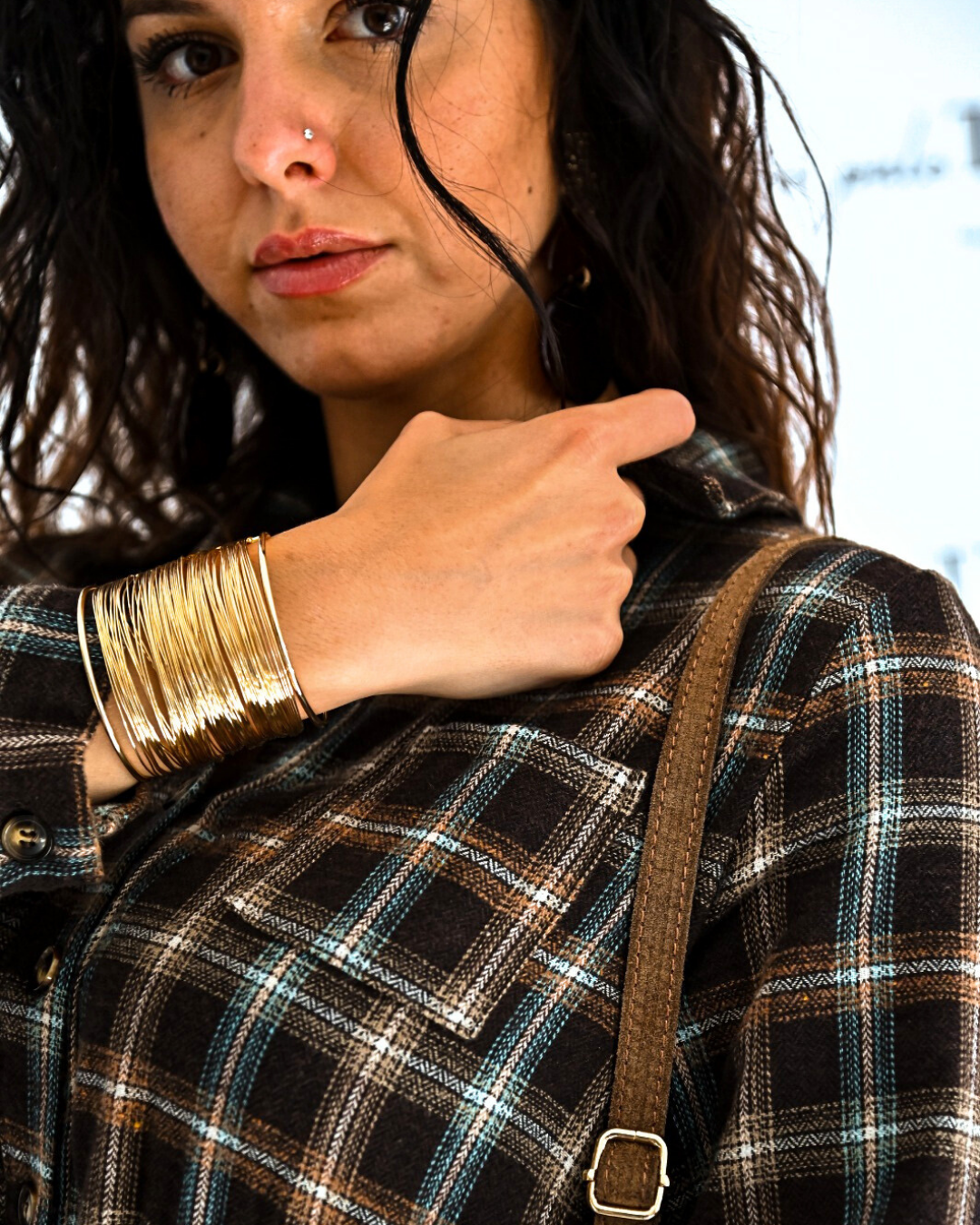 Bracciale oro in paleTTe. abbigliamento