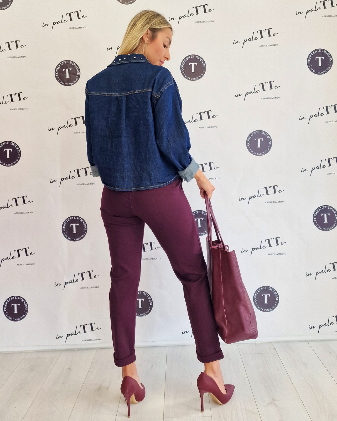 CAMICIA DENIM in paleTTe. abbigliamento