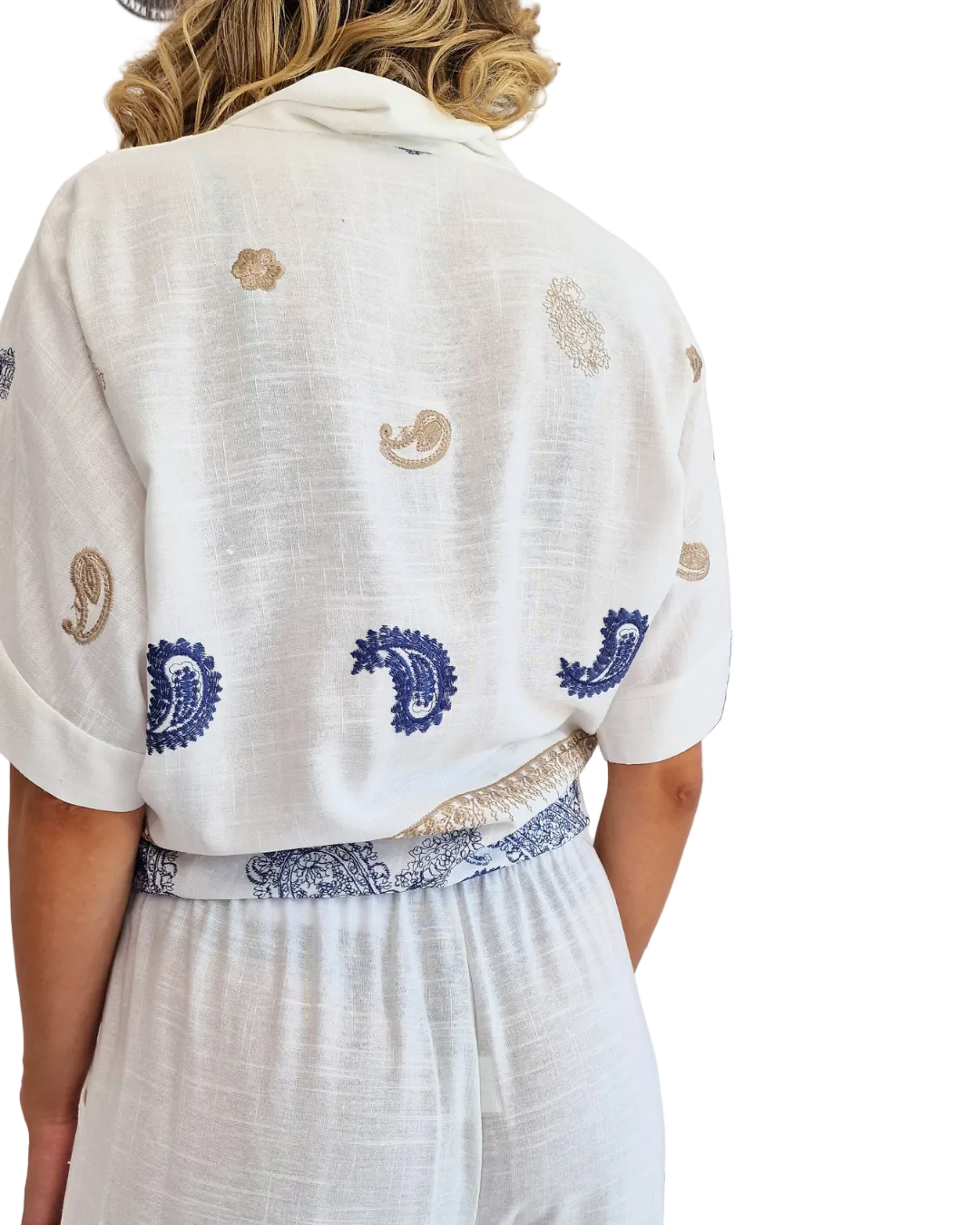 SET COMPLETO MISTO LINO - vari colori in paleTTe. abbigliamento