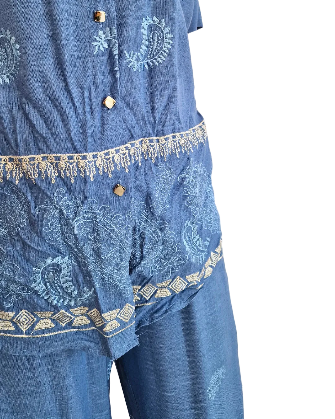 SET COMPLETO MISTO LINO - vari colori in paleTTe. abbigliamento