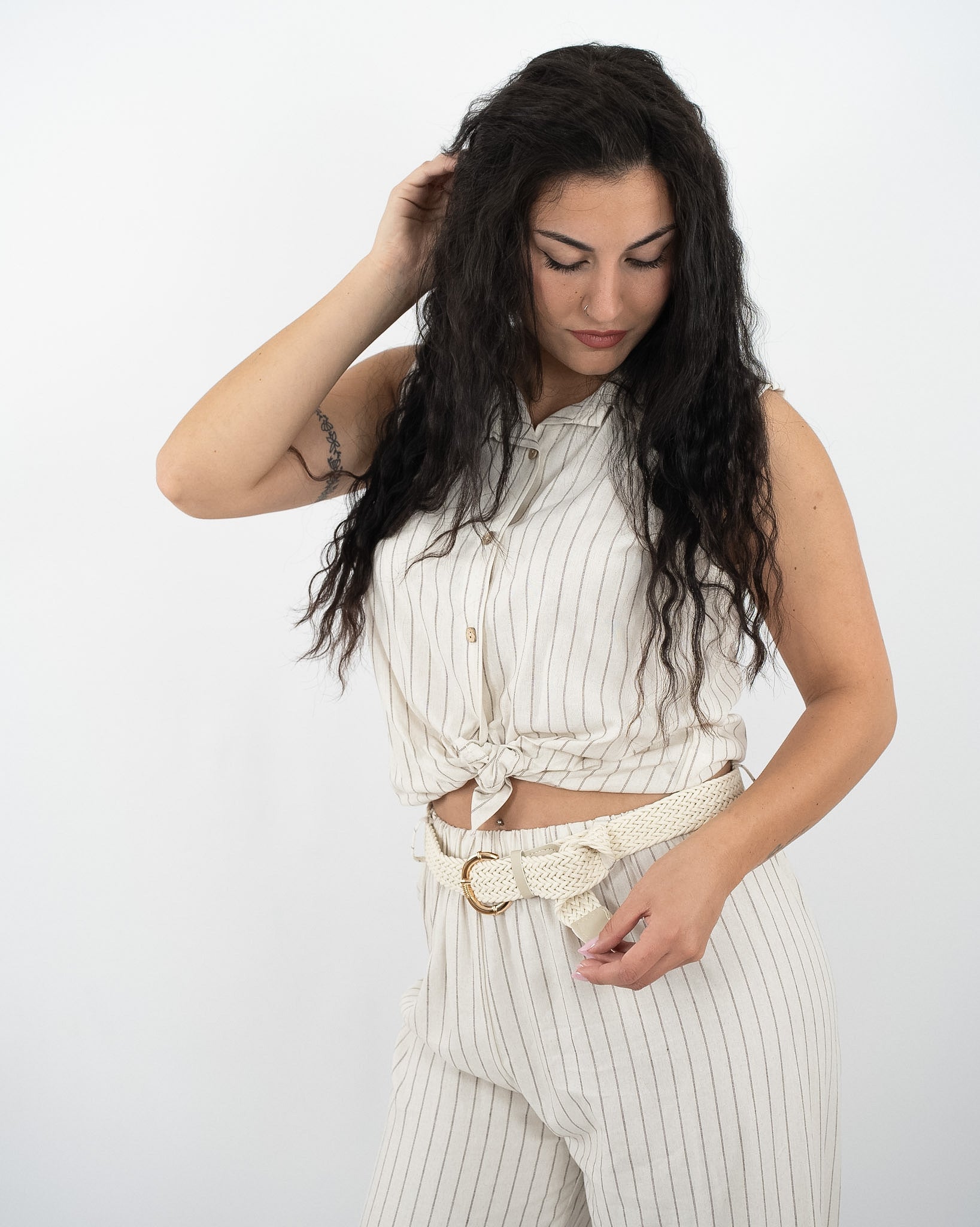 Camicia set bianco in paleTTe. abbigliamento