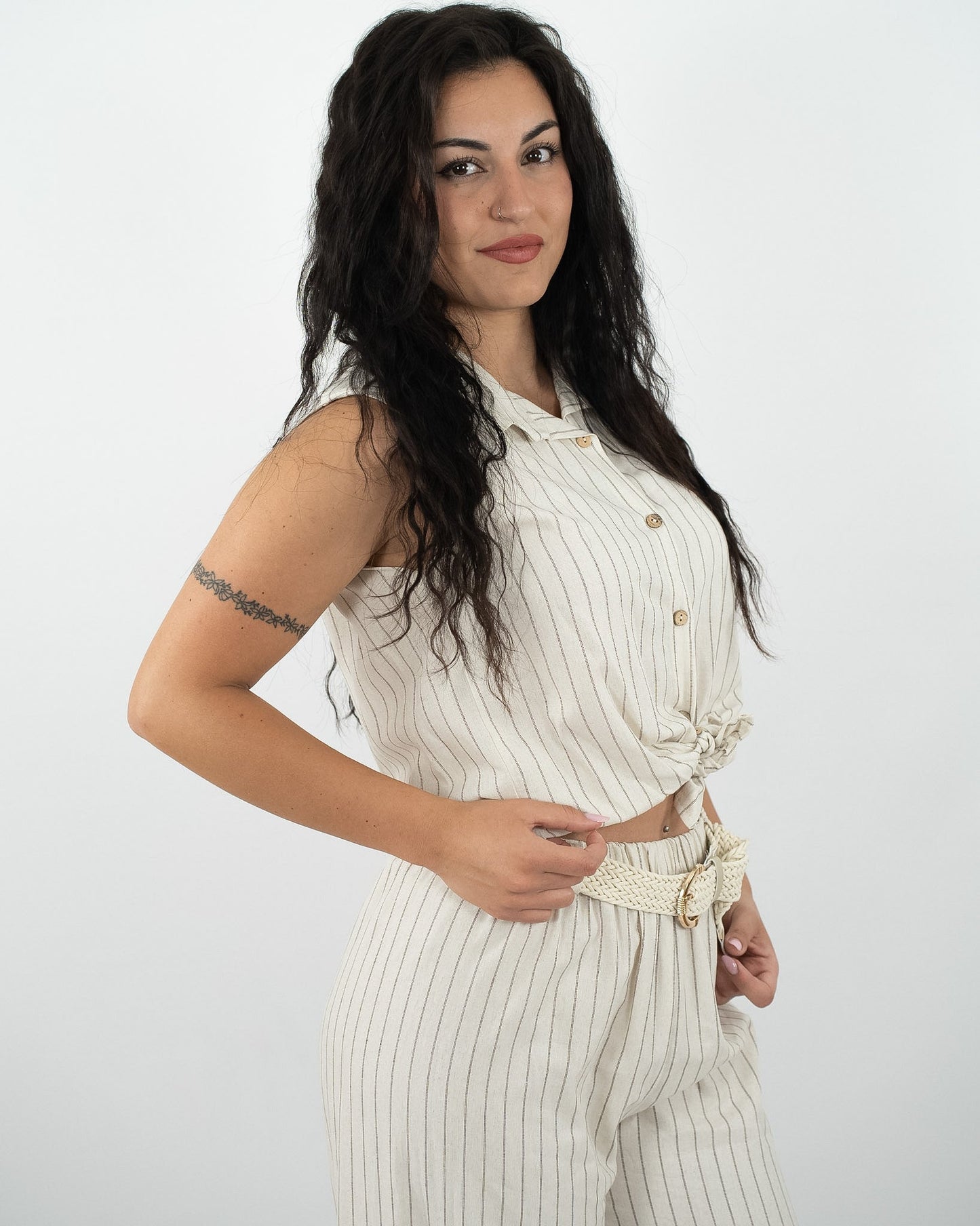 Camicia set bianco in paleTTe. abbigliamento