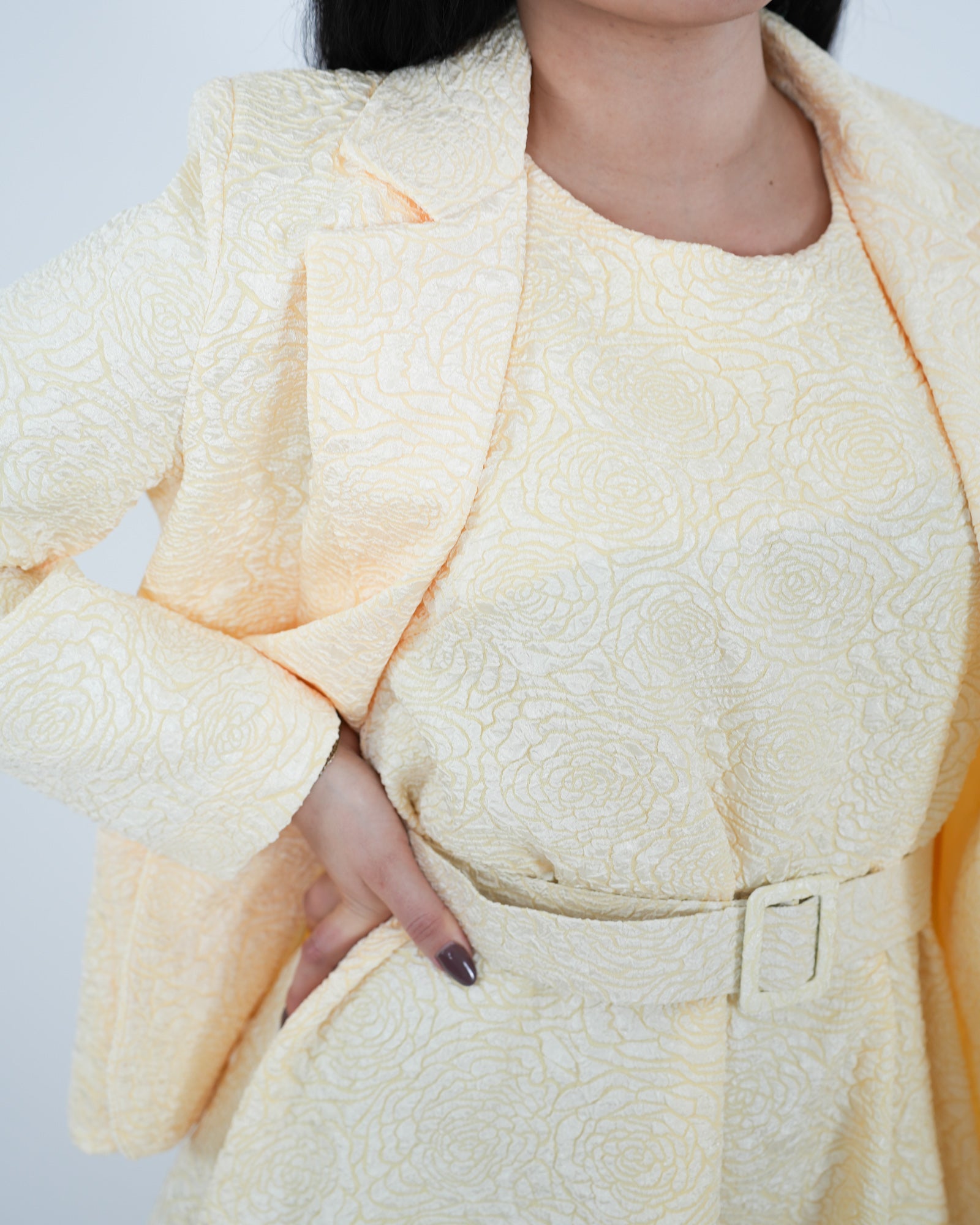 ABITO "Arianna " GIALLO in paleTTe. abbigliamento