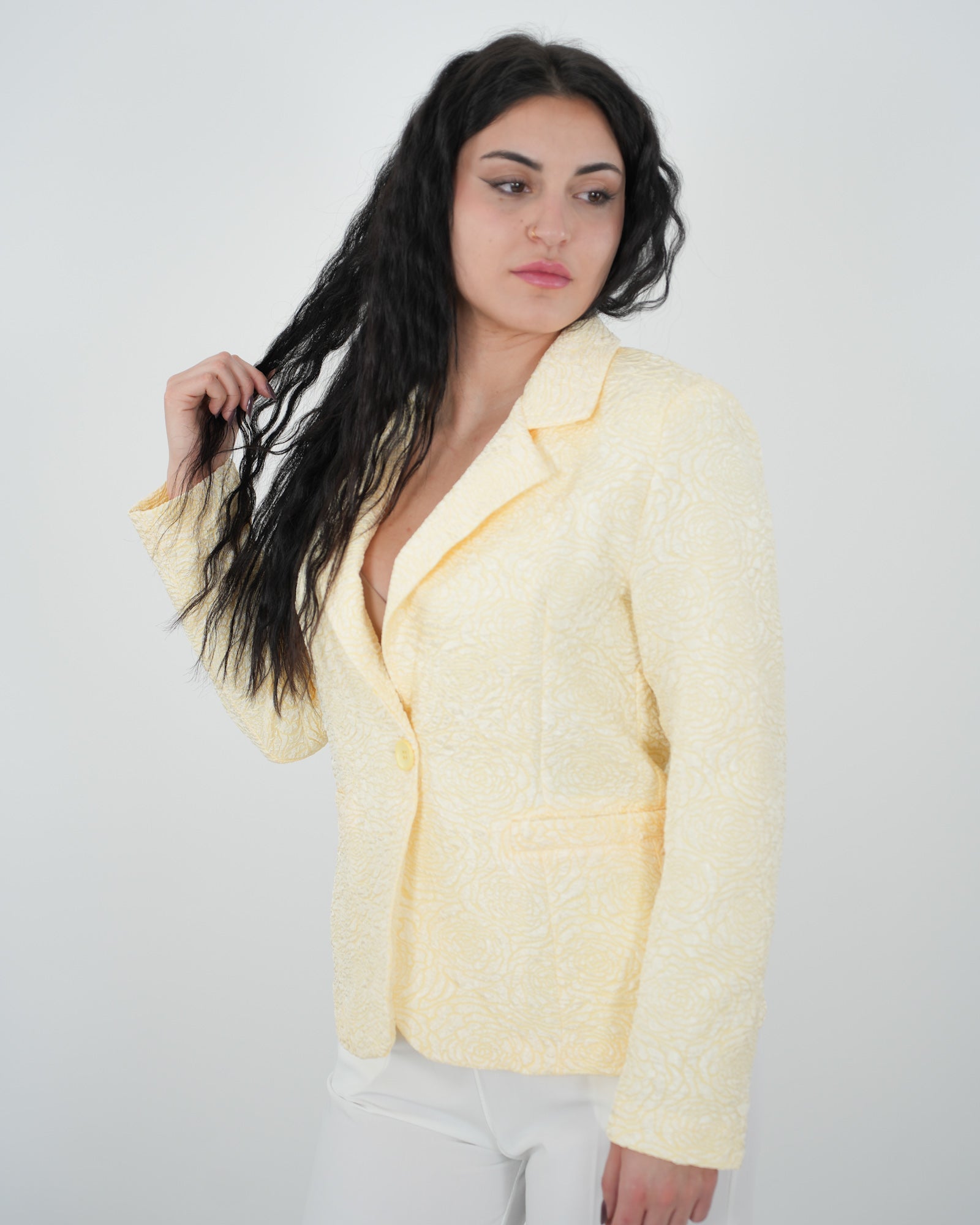 GIACCA "Arianna" GIALLO in paleTTe. abbigliamento