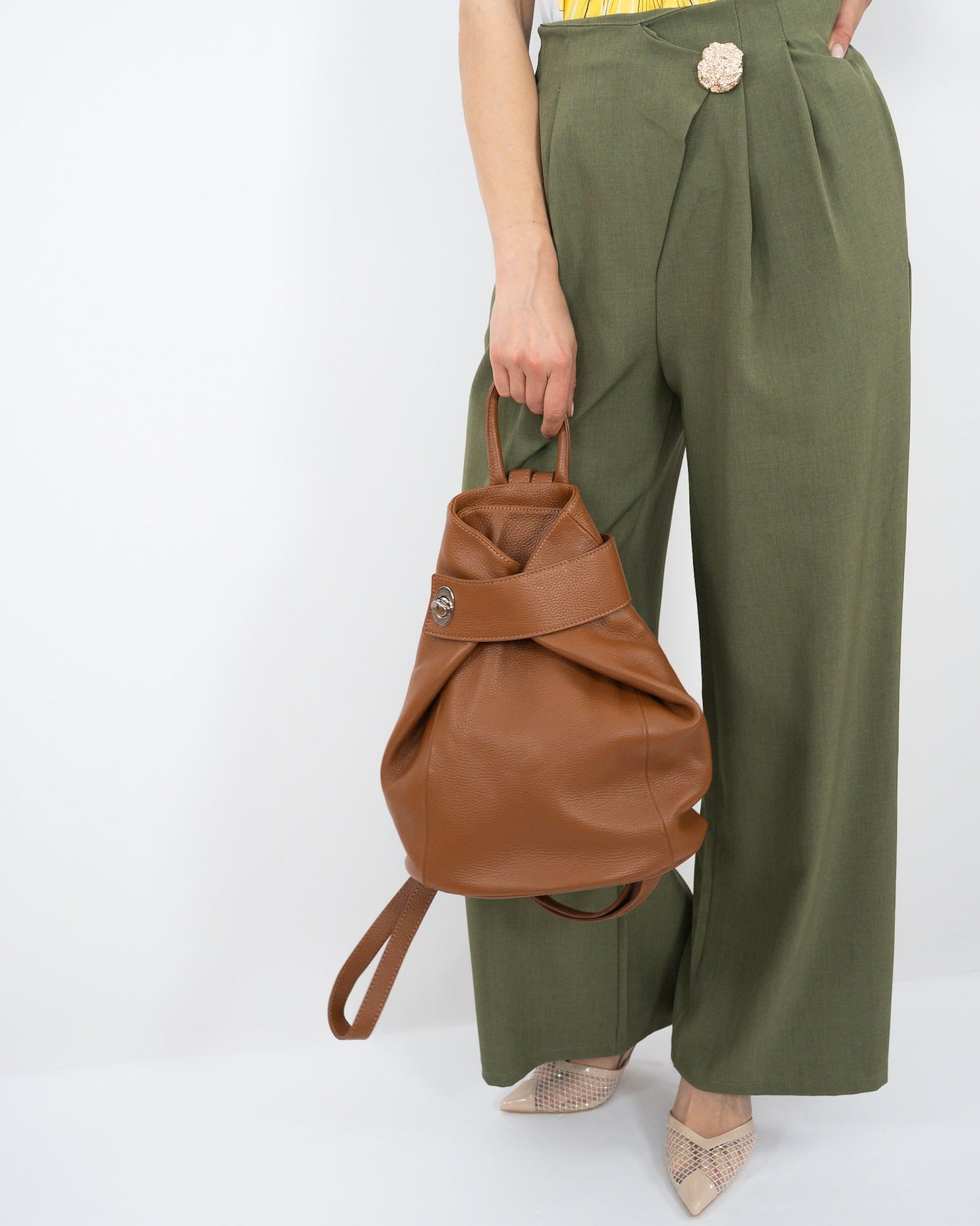 PANTALONE GIOIELLO - verde in paleTTe. abbigliamento