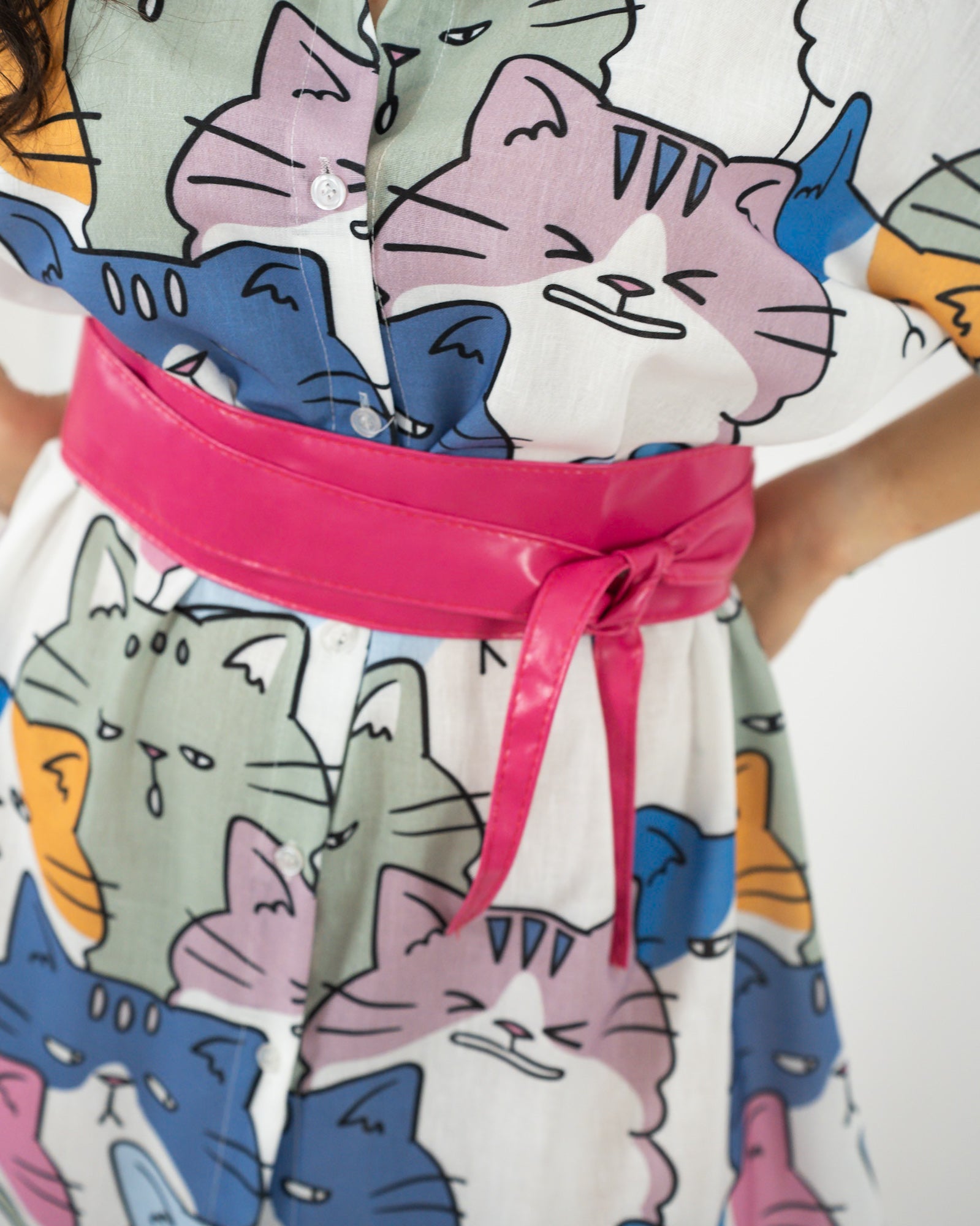 VESTITO CHEMISIER MIAO in paleTTe. abbigliamento