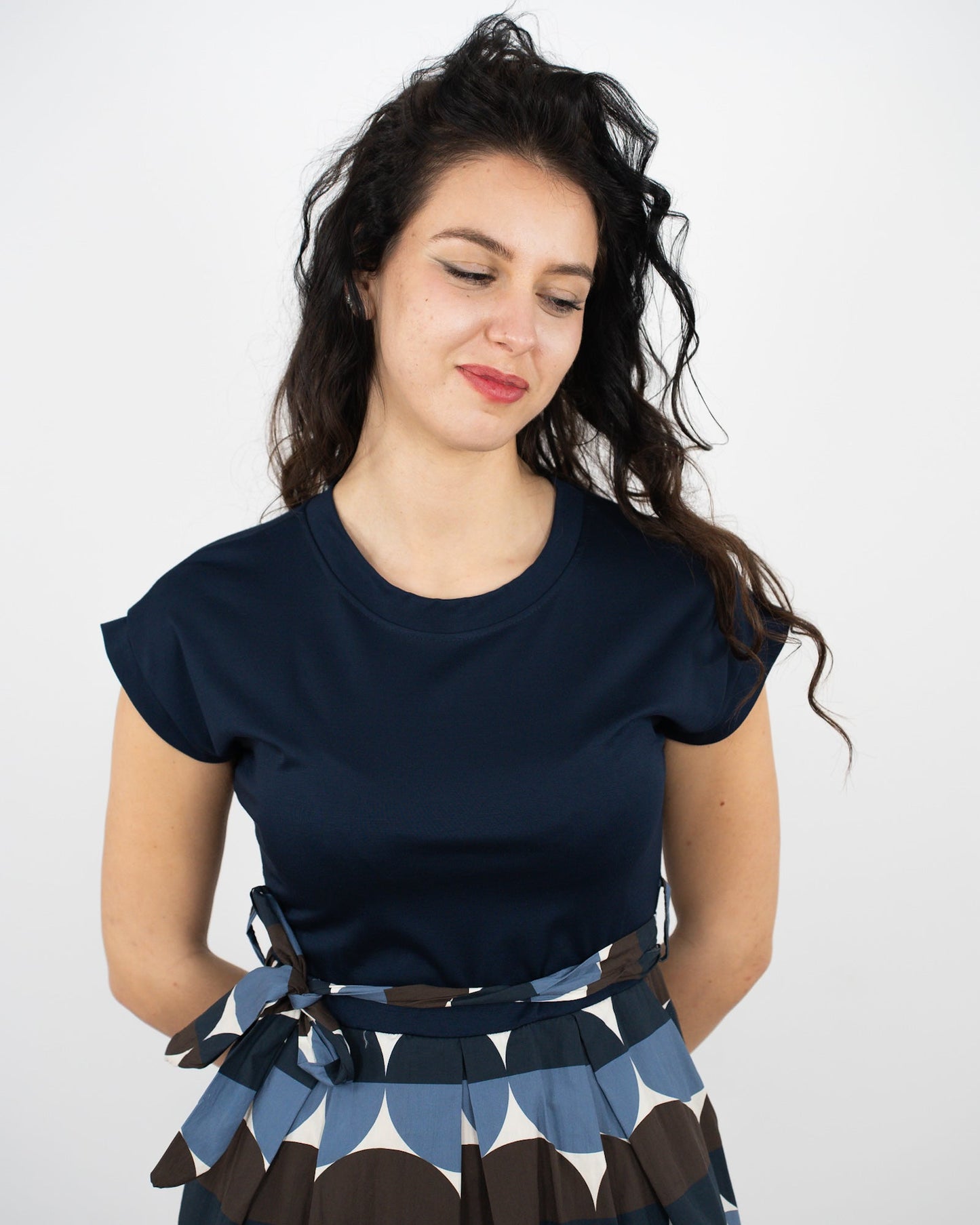 VESTITO fantasy - blu in paleTTe. abbigliamento