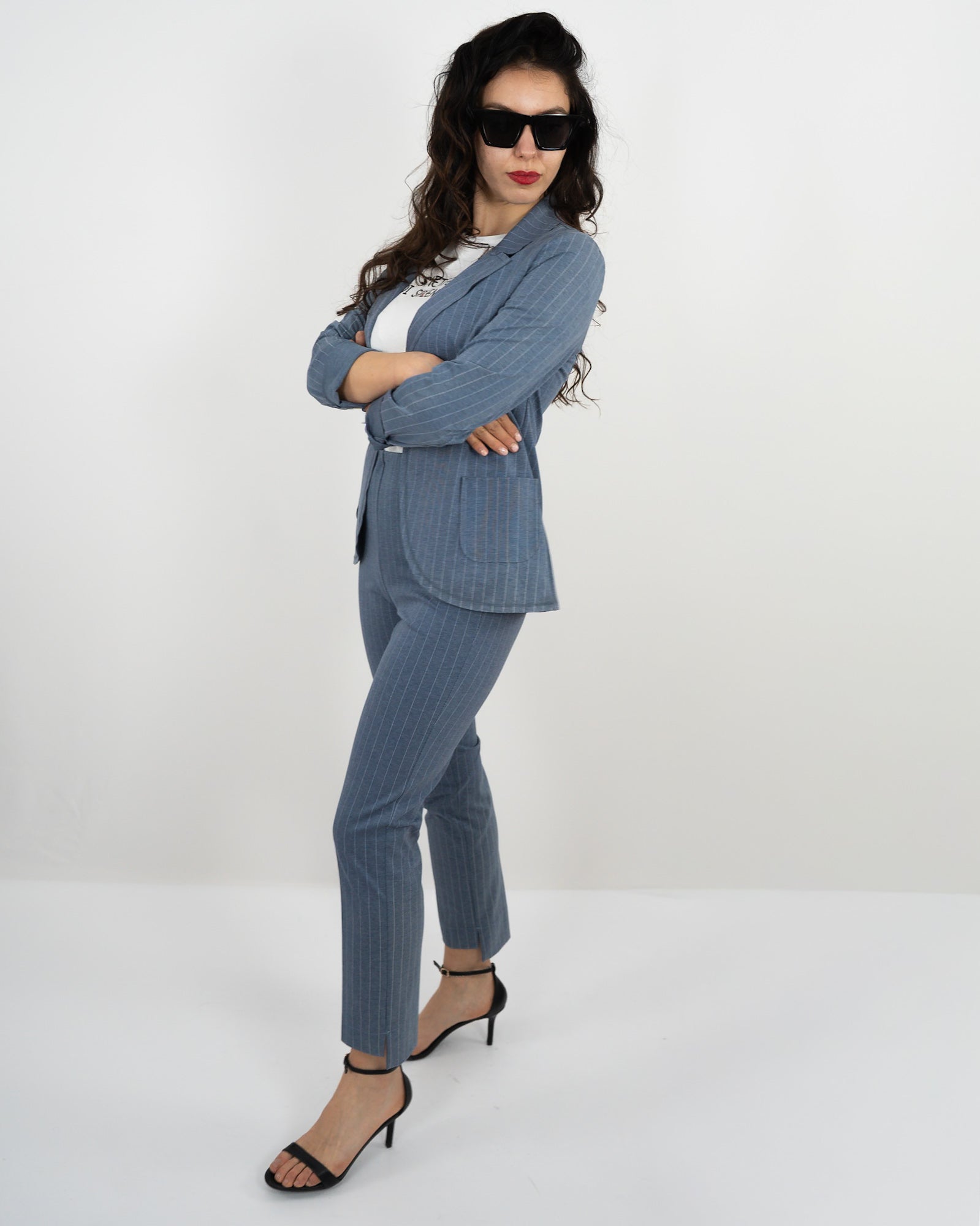 SET COMPLETO BLAZER E PANTALONE vari colori in paleTTe. abbigliamento