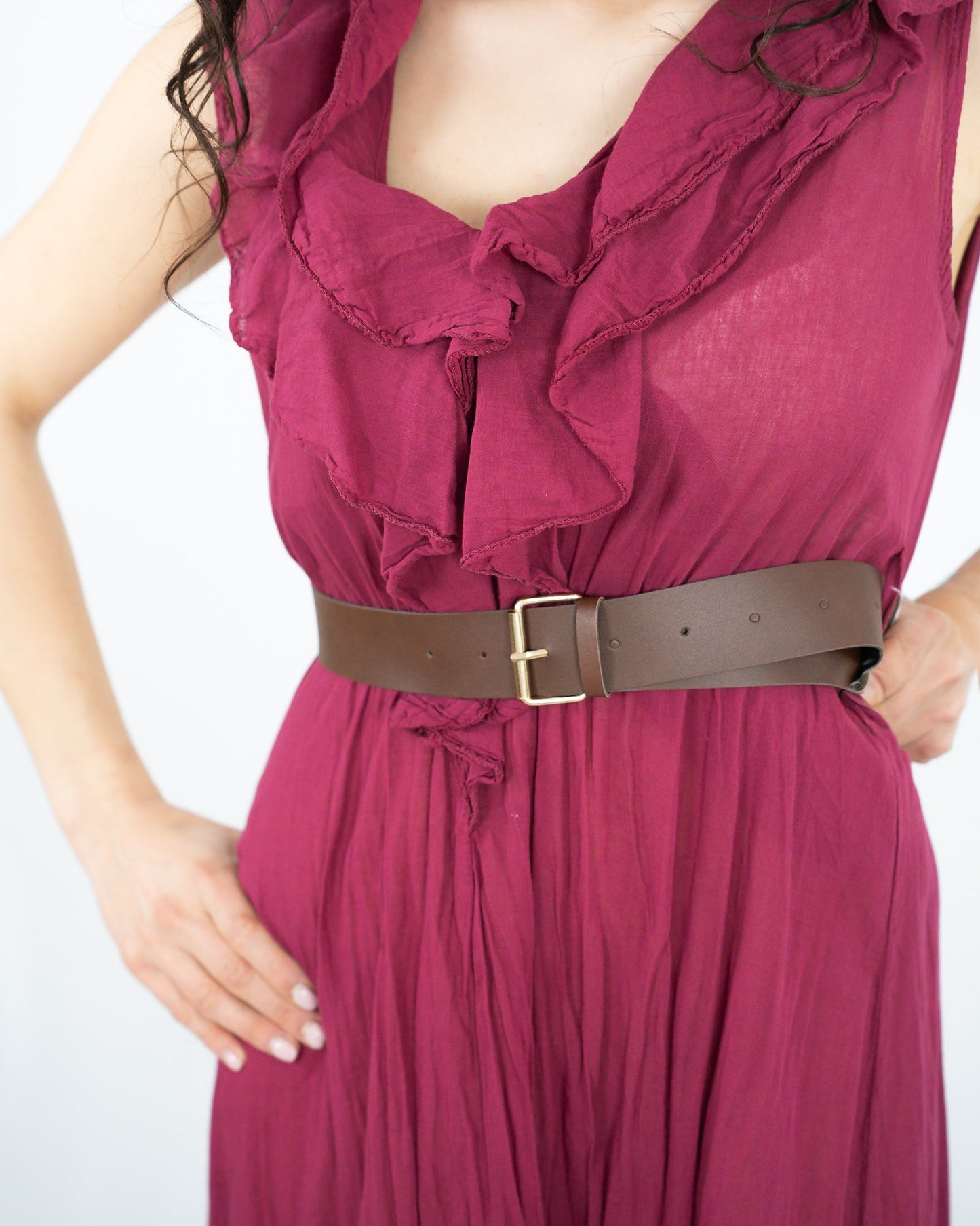 VESTITO VOLANT - rosso in paleTTe. abbigliamento