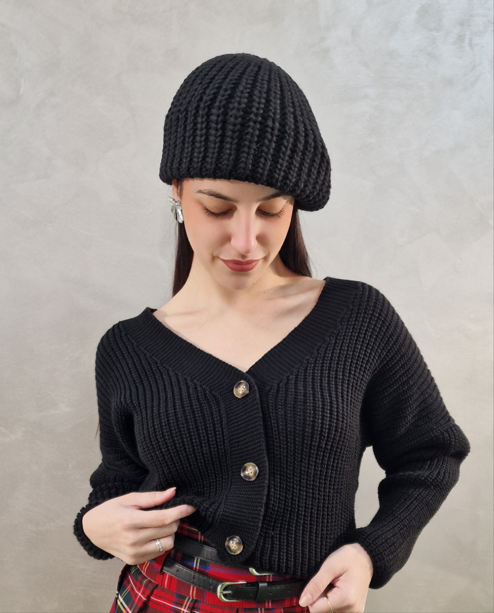 CARDIGAN CROP CON BOTTONI vari colori