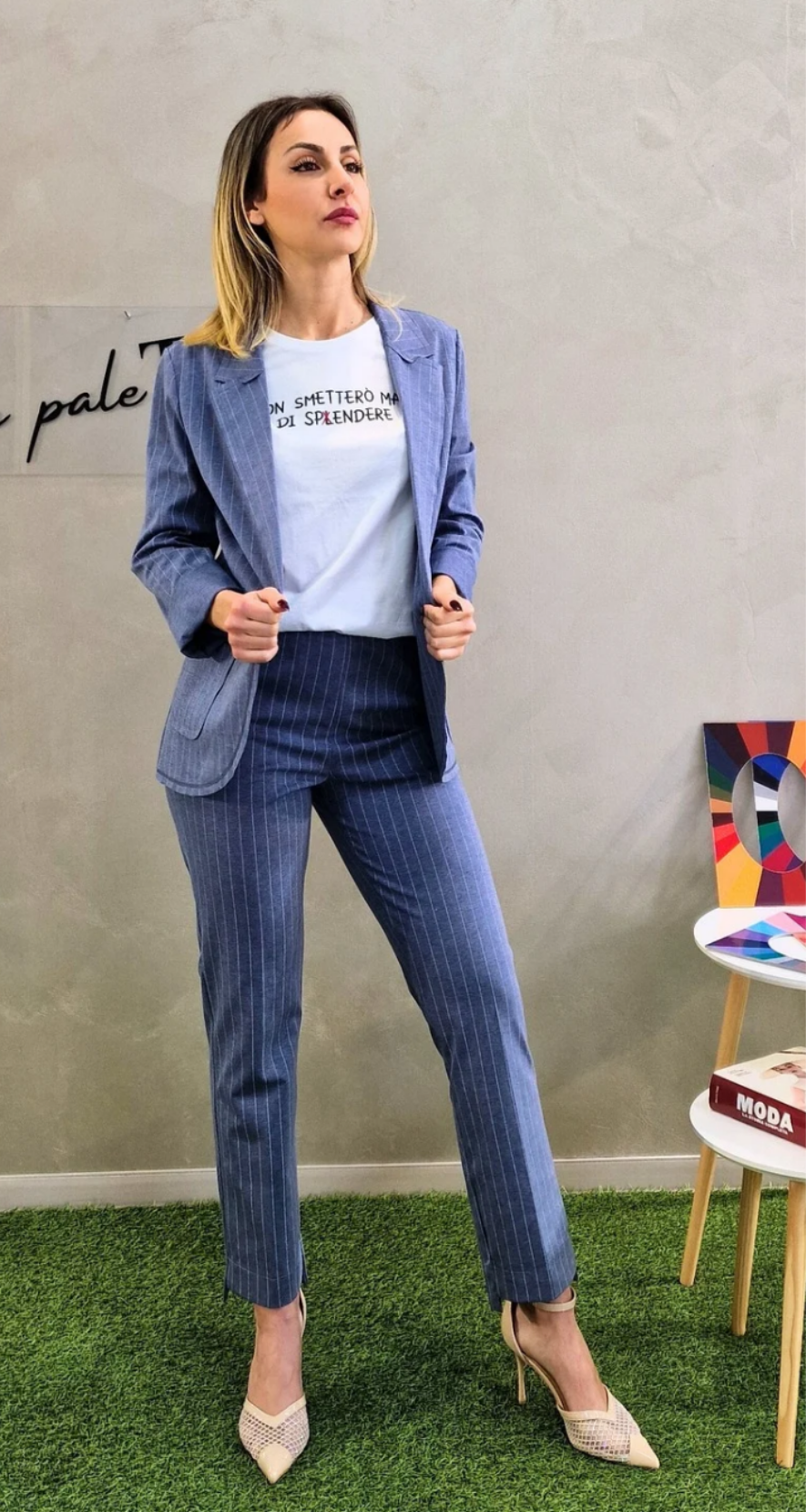 SET COMPLETO BLAZER E PANTALONE vari colori