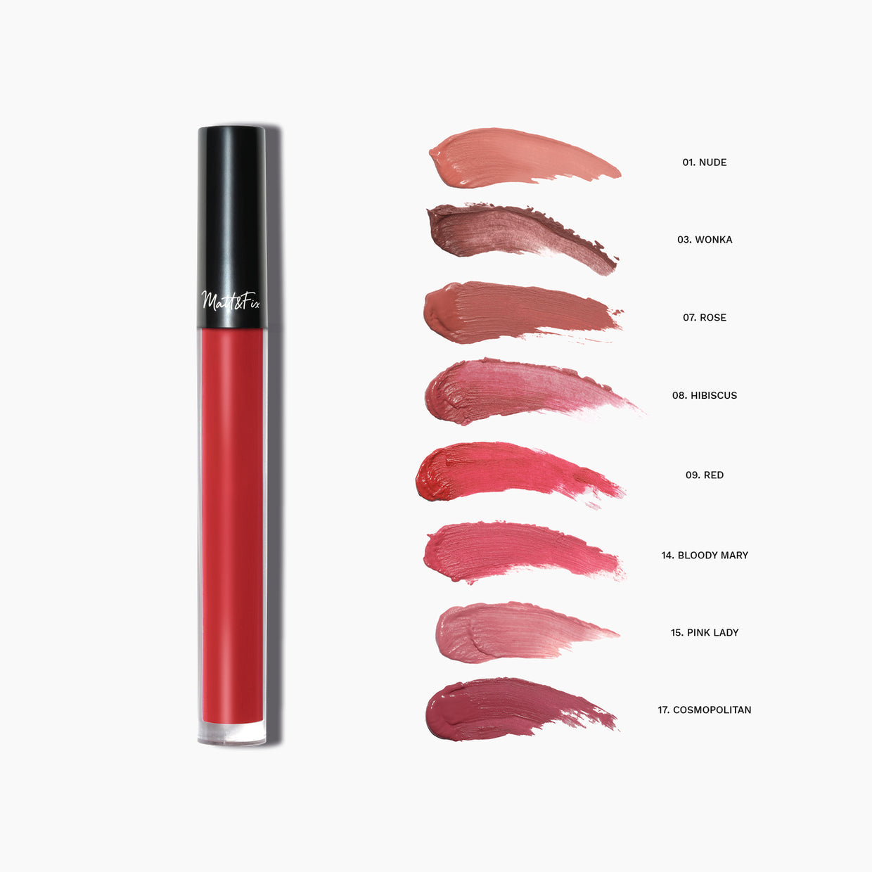 MATT&FIX | Matt Lipcolor - 4.5ml in paleTTe. abbigliamento