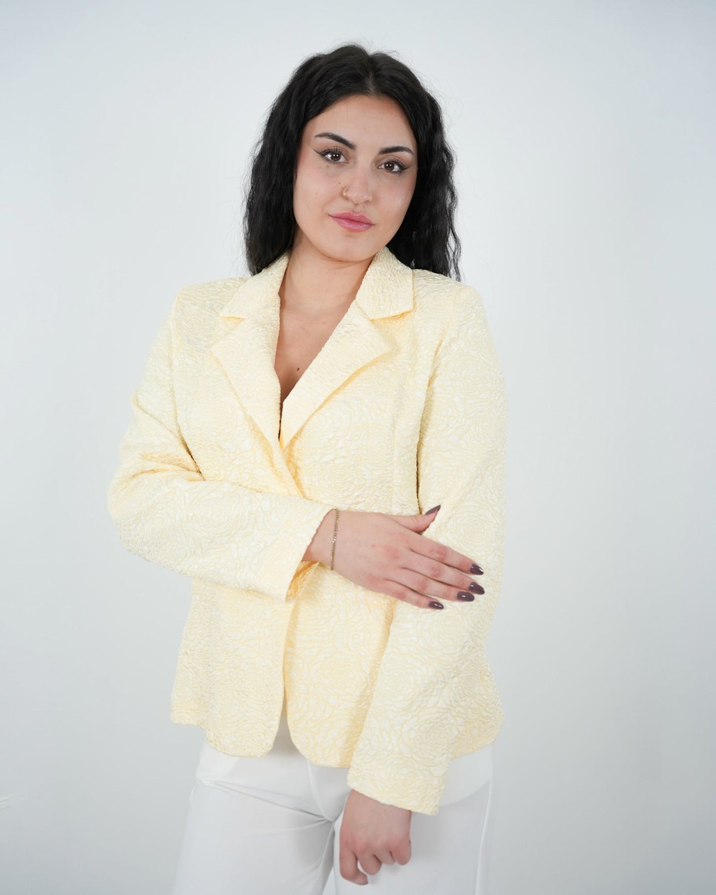 GIACCA "Arianna" GIALLO in paleTTe. abbigliamento