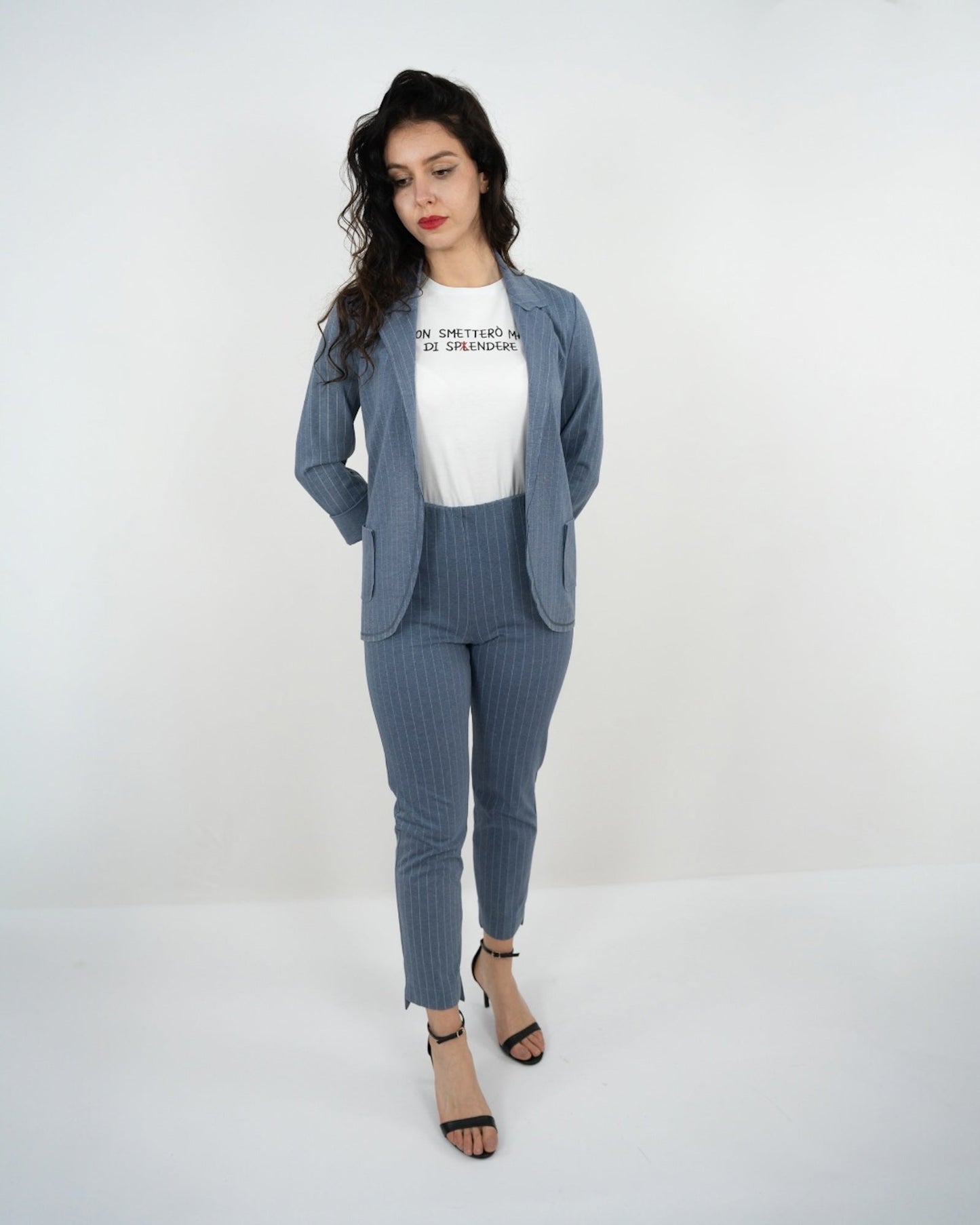 SET COMPLETO BLAZER E PANTALONE vari colori in paleTTe. abbigliamento